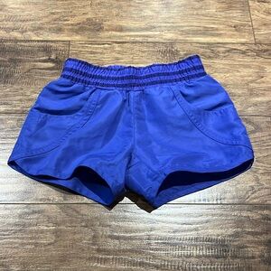 Purple Columbia athletic shorts